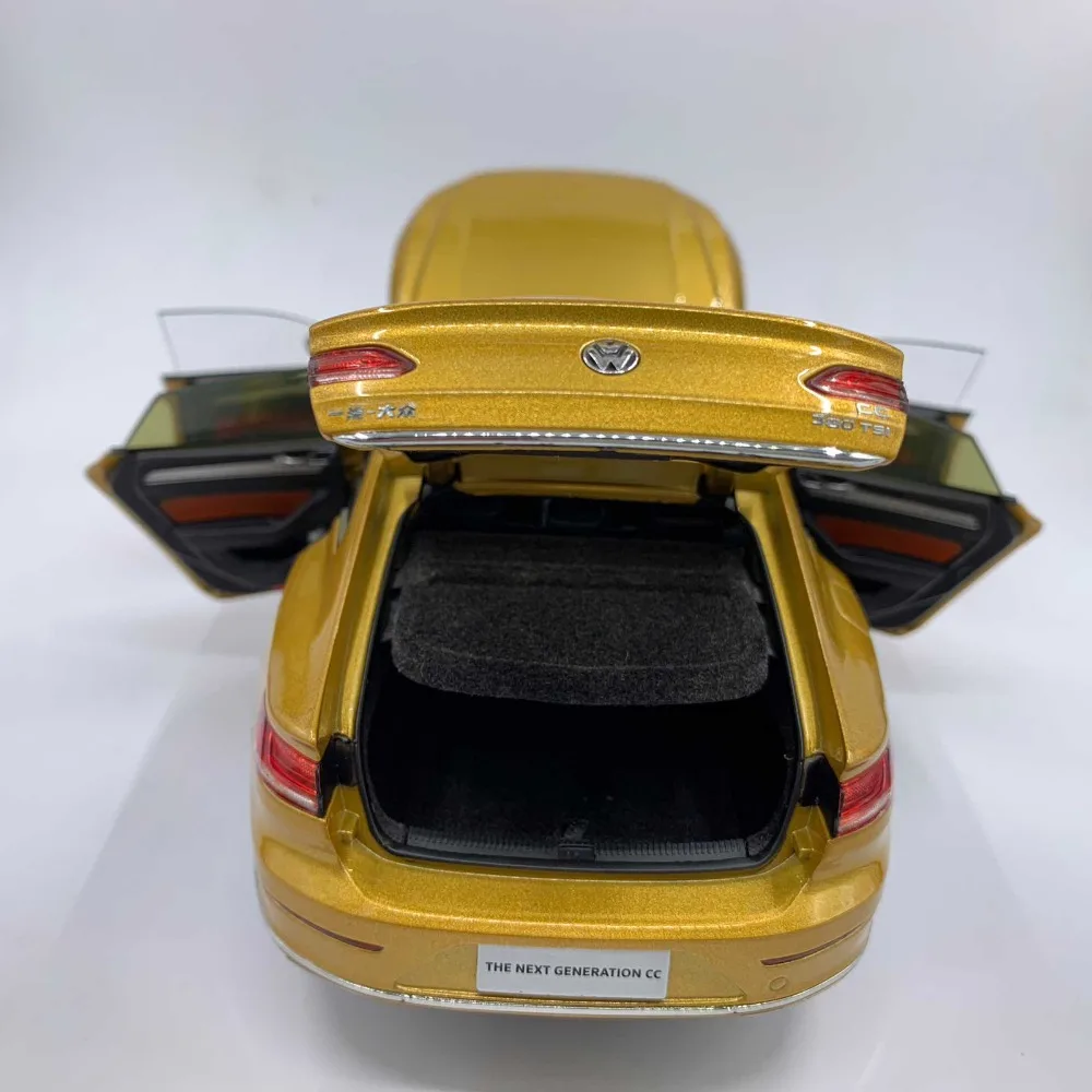 1:18 литая под давлением модель для Volkswagen VW все новые CC Arteon игрушечный автомобиль из Золотого Сплава миниатюрная Коллекция подарков Passat Magotan
