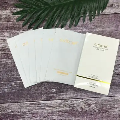 Отбеливающая питательная и увлажняющая Шелковая Маска SN Protein vitality 6 pacs | Красота