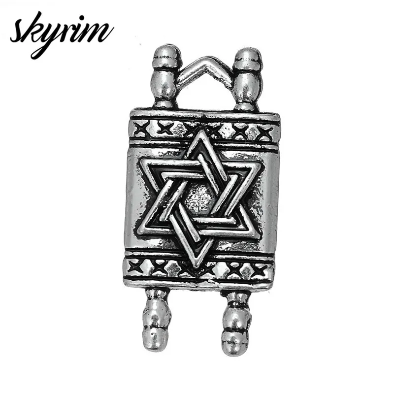 Skyrim religion The Elder scart резные шестигранные амулеты Плавающие Подвески для самостоятельного изготовления ювелирных изделий аксессуары ручной работы подарок 20 шт