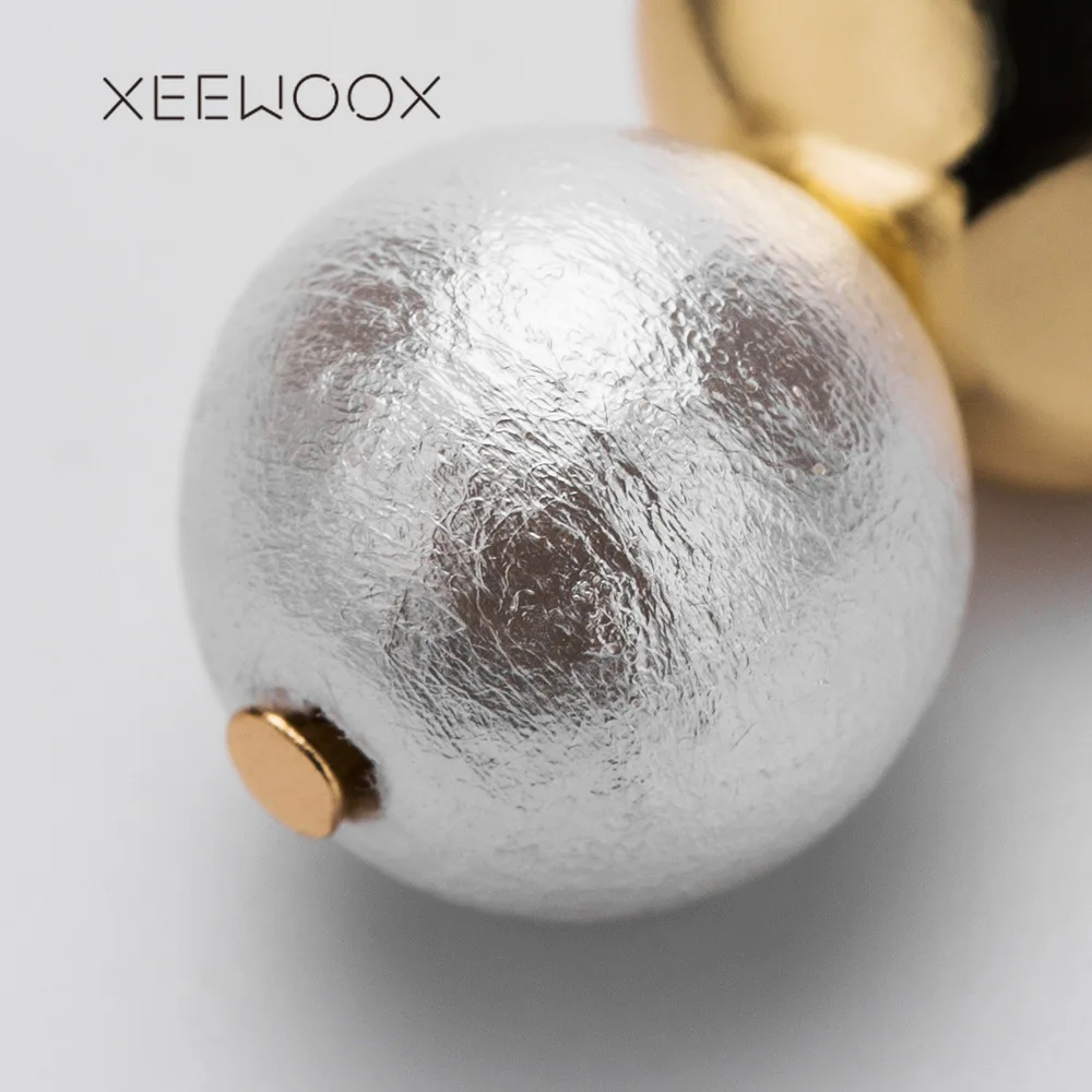 XEEWOOX 2019 New Elegant Fashion Imitation Pearl Dangle Earrings Gold Big Drop Jewelry Gifts For Women Gift | Украшения и