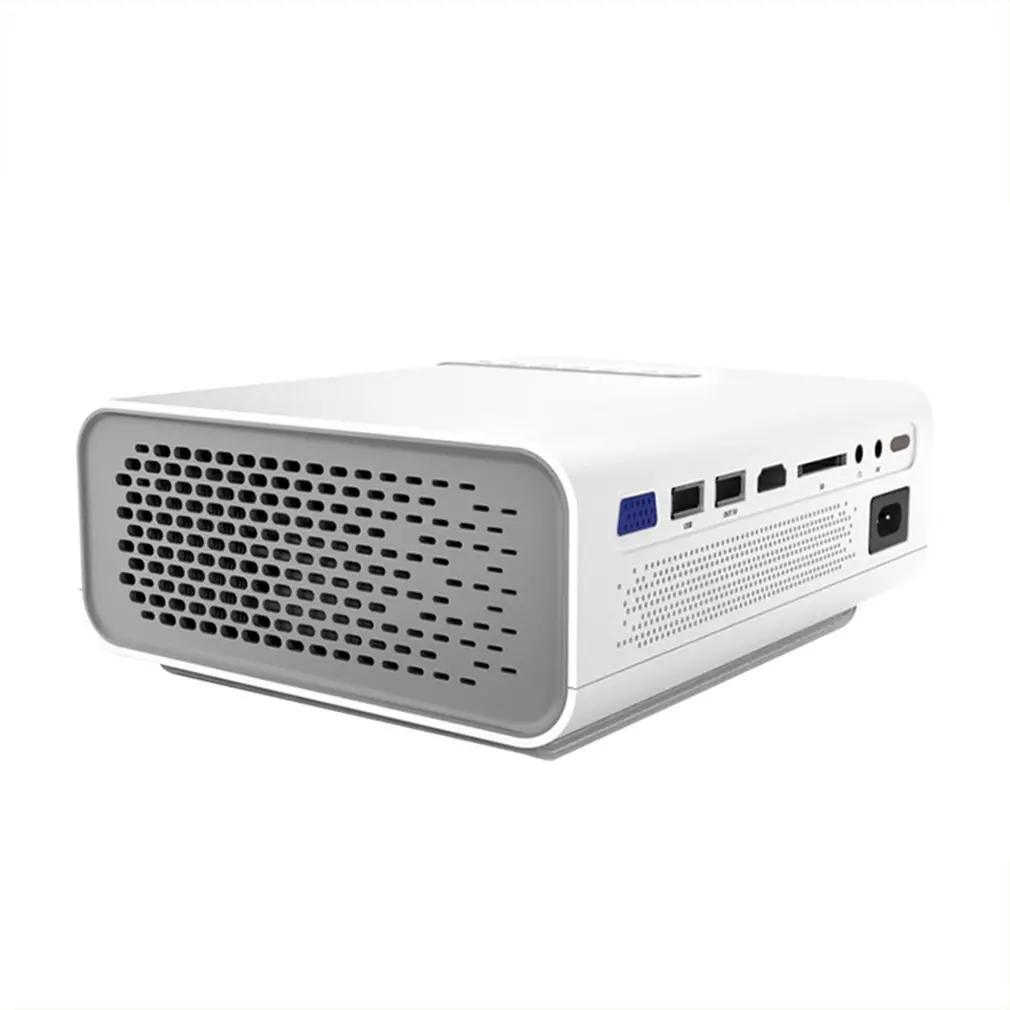 Мини-проектор для домашнего кинотеатра 2000 люмен проектор с HDMI VGA AV USB проводной с тем же экраном проектор