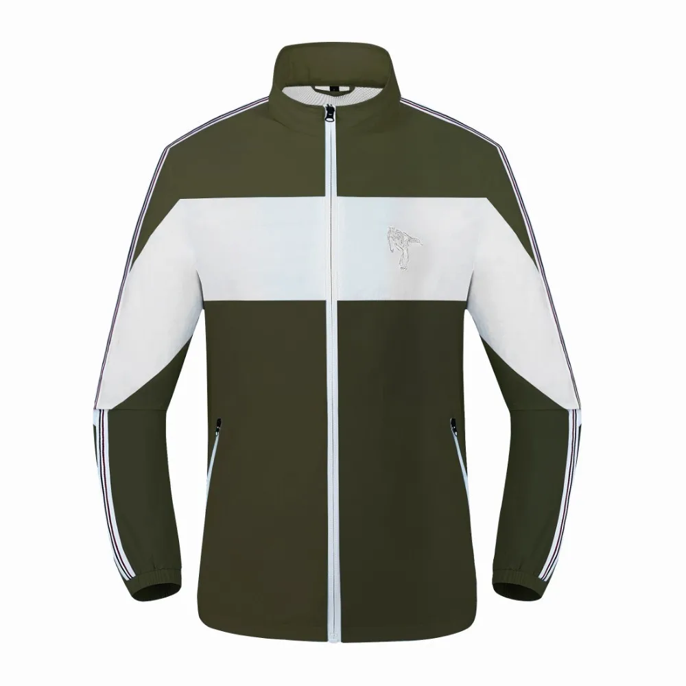Army Green Летние охлаждения Мужская спортивная куртка Для женщин Смарт охлаждающий usb-вентилятор Охота Одежда для рыбалки на открытом воздухе спортивные Водонепроницаемый анти-УФ кожи пальто - Цвет: Army Green