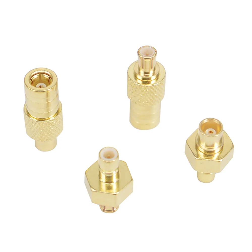 100 шт. SMB MCX RF адаптер к комплект 4 типа Male Female Coax коннектор адаптер|smb female connector|smb male