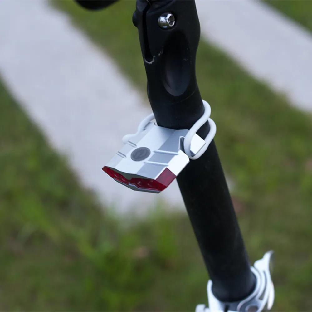 USB Зарядка светодиодная фара для велосипеда 4 лампы езды на велосипеде
