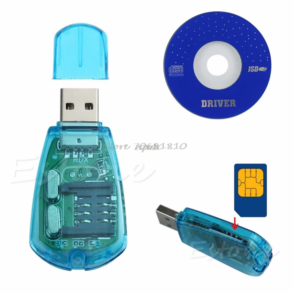 USB сотовый телефон SIM карта стандартный считыватель копировальная машина запись