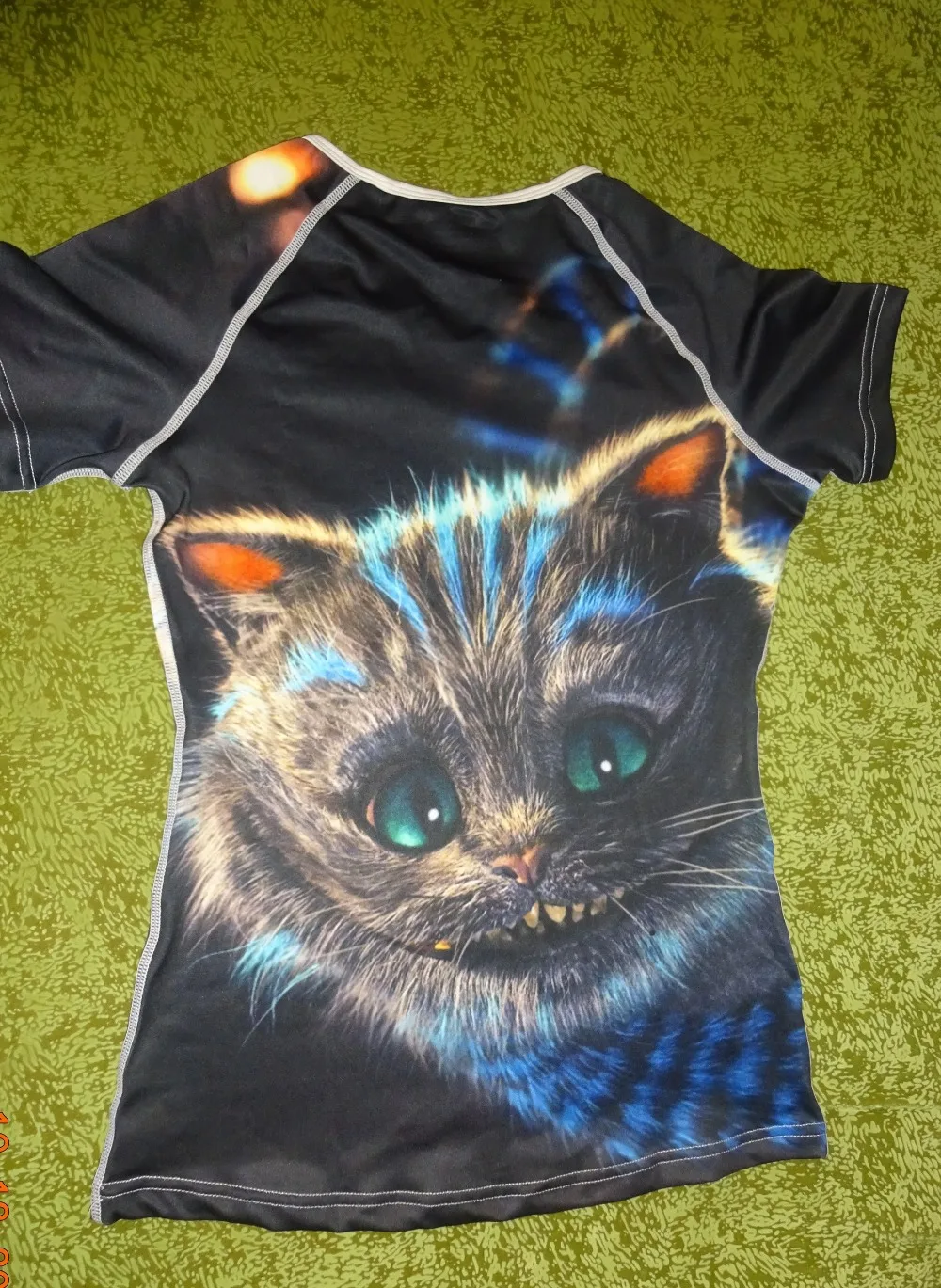 Футболка Nopersonality женская с 3d котом милая Повседневная рубашка короткий топ для
