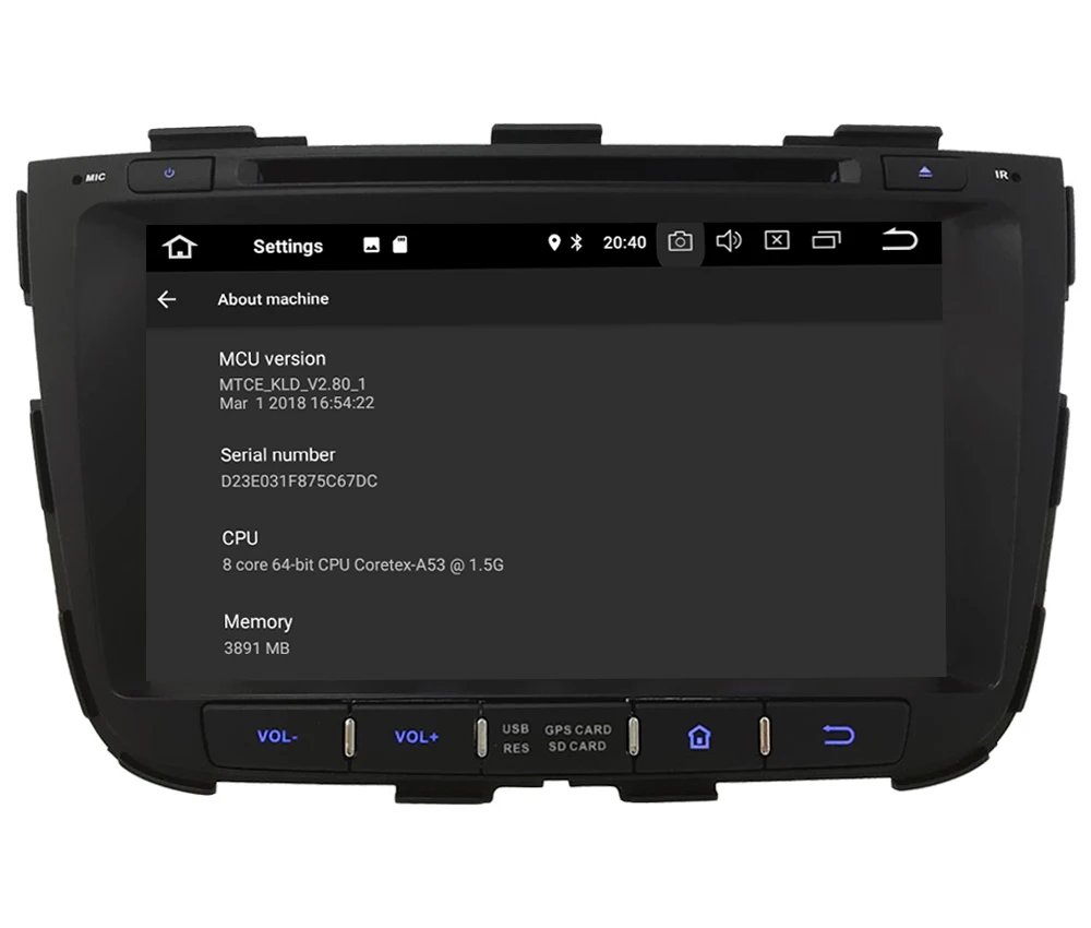 " Восьмиядерный 4G Wifi Android 8,1 4 Гб ОЗУ 64 Гб ПЗУ RDS USD автомобильный dvd-плеер радио gps ГЛОНАСС навигация для Kia Sorento 2013