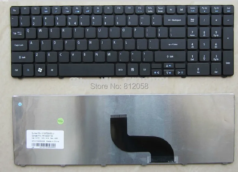 Новая клавиатура SSEA US для Acer Aspire 5750 5759 7551 7560 7739 7735 7738 7750 7736 5250 5251 5253 | Компьютеры и