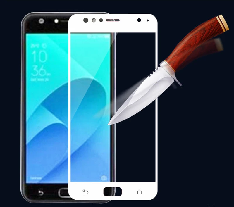 Закаленное 3d стекло для Asus ZenFone 4 Selfie ZD553KL 2 шт. полное покрытие экрана Защитная