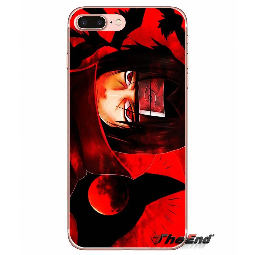 Чехол для Телефона iPhone X 4 4S 5 5S 5C SE 6 6S 7 8 Plus Samsung Galaxy J1 J3 J5 J7 A3 A5 2016 2017 Naruto Shippuden Uchiha Itachi |