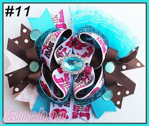 Бесплатная доставка 2017 г. Новинка 80 шт. 6 дюймов большой верх бутиковый бант