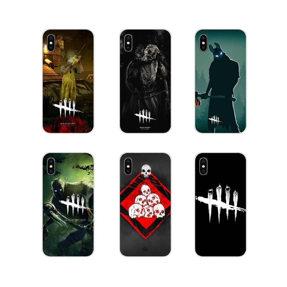 Модный прозрачный мягкий ТПУ чехол ужасов Dead by Daylight для Samsung Galaxy S4 S5 MINI S6 S7 edge S8 S9 S10