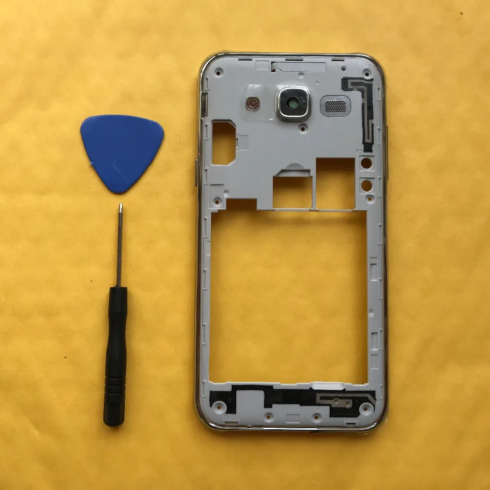 Original Middle Frame For Samsung Galaxy J5 2015 J500 J500F J500H J500M J500FN Phone Housing Cover With Tools | Мобильные телефоны