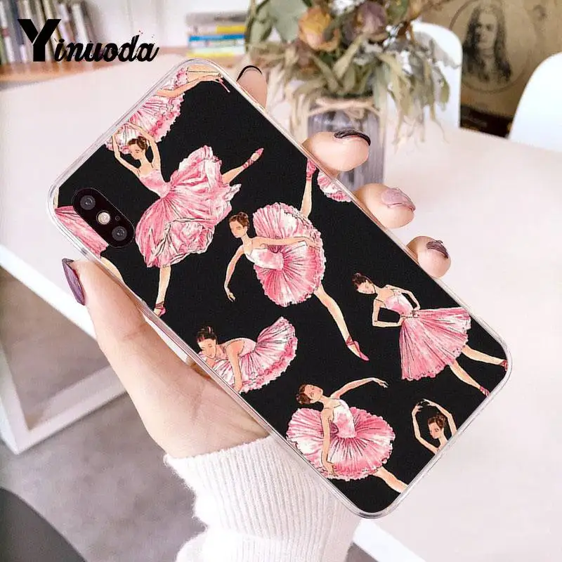 Yinuoda балетки Coque Shell чехол для телефона iPhone 5 5Sx 6 7 7plus 8 8Plus X XS MAX XR Fundas Capa 11 pro max |