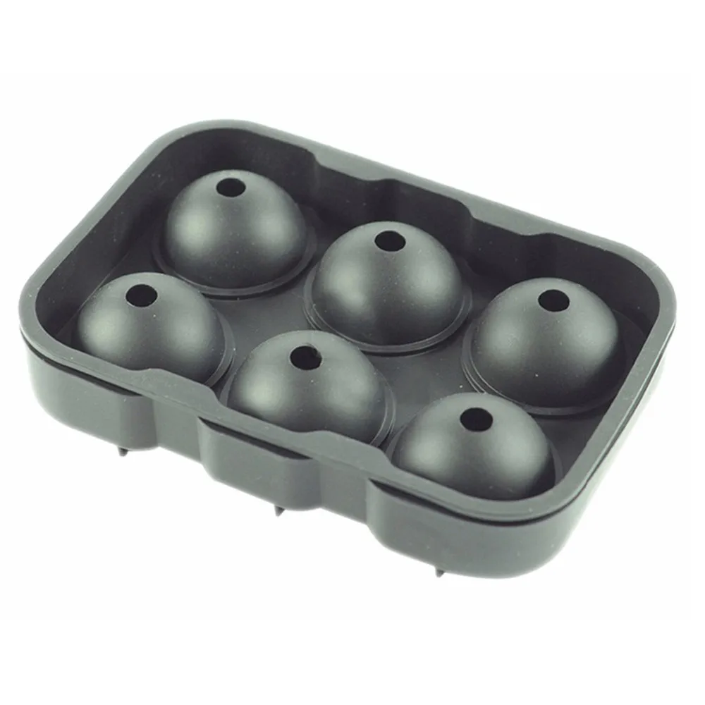 Коктейльный ледяной шар для виски кубик лоток 6 больших силиконовых форм льда