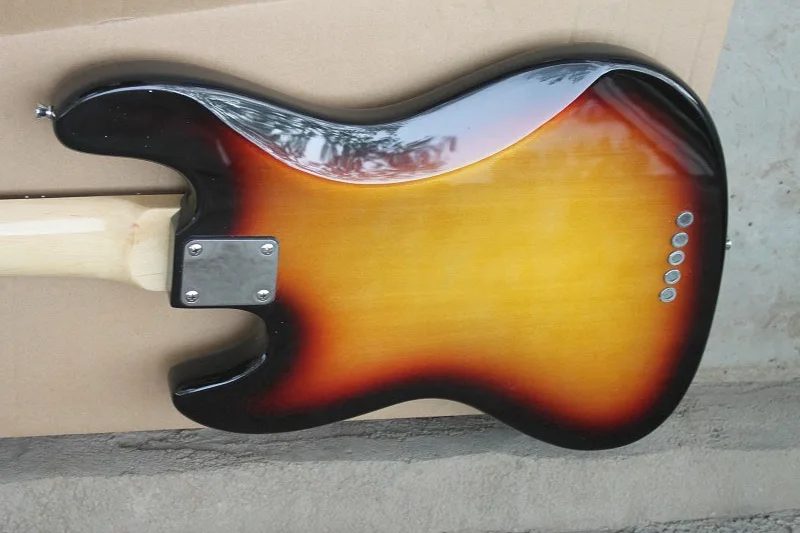 Бесплатная доставка наивысшего качества Заводская Новый F Sunburst бас-гитара 5