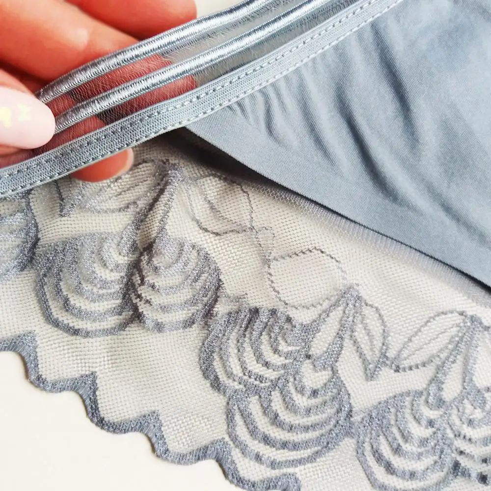 Charmleaks Для женщин Трусы стринги кружевное нижнее белье сексуальное хипстерское