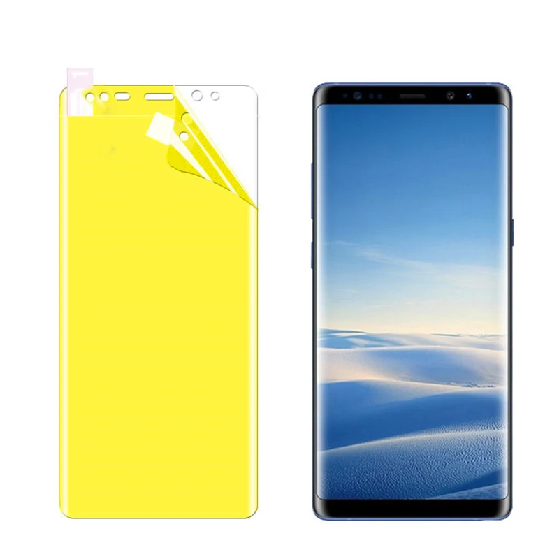EXUNTON для Note 9 Note9 Мягкий ТПУ Передняя и задняя 3D полное покрытие экрана протектор
