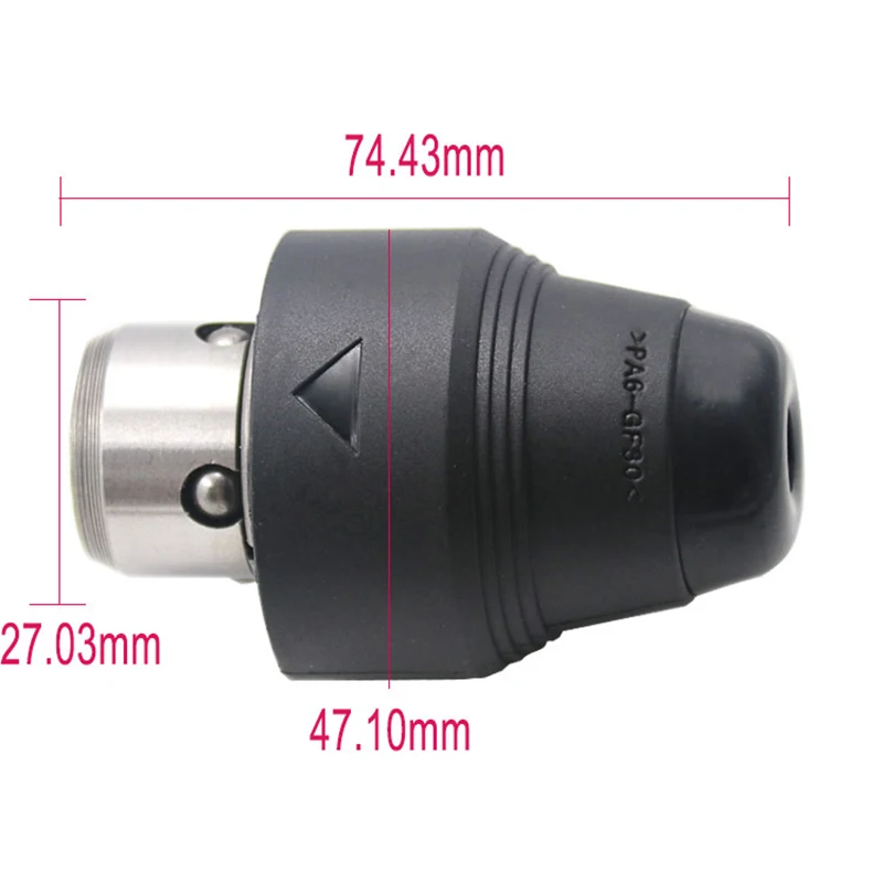 

Electric Hammer Impact Drill Quick Change Chuck Accessories HSS Steel