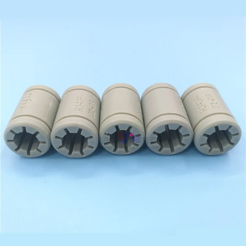 4 шт. твердого полимера LM8UU подшипник 8 мм вал Drylin RJ4JP 01 08 для Anet Reprap Prusa i3 3D