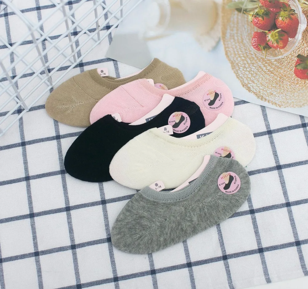 2016 новые мужские носки invisible ship тонкие хлопковые детские Нескользящие однотонные