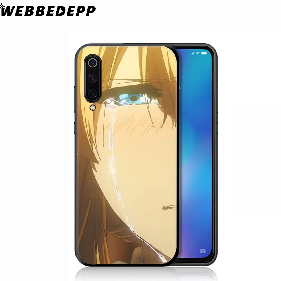 Мягкий чехол WEBBEDEPP Violet Evergarden Anime для Xiaomi Mi 9T 9 8 SE 6 A1 A2 A3 Lite MiA1 MiA2 MiA3 F1 MAX 3 Mi8 CC9E CC9 |