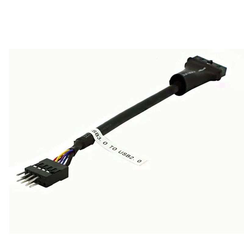 Скорость передачи данных 9 Pin USB 2 0 папа к 20/19 3 мама материнская плата Кабель