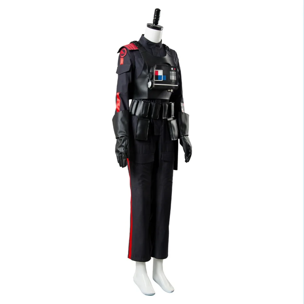 Стиль, косплей, Звездные войны, Battlefront 2, Iden Versio, костюм для косплея, Inferno Squad, Униформа, черный, взрослый, мужской, женский костюм