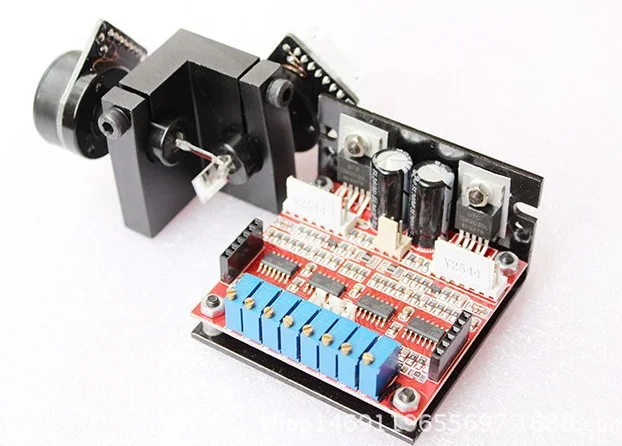 

RGB Full color 15K Laser Galvo Mirror w/Power supply/PCB driver/Animation laser light