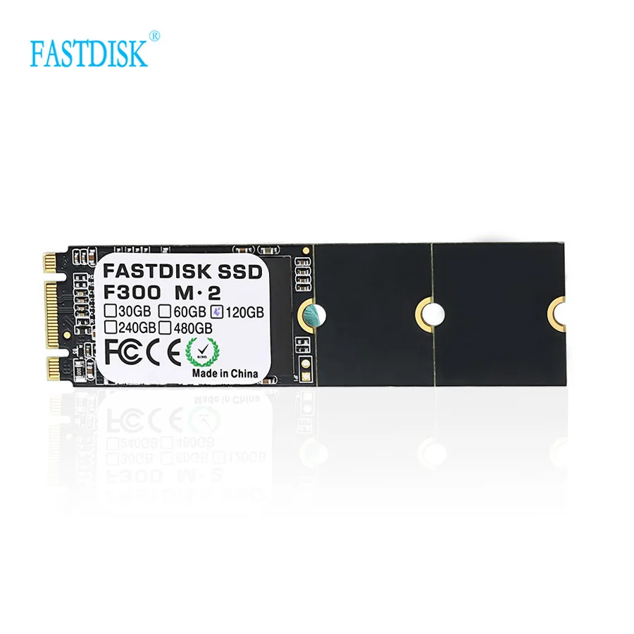 FASTDISK внутренний Твердотельный 120 ГБ Диск Жесткий Ультра Тонкий Обновления M.2 NGFF |