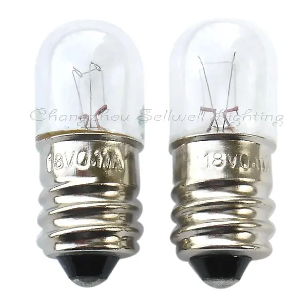 2020 Rushed Real Commercial Ccc Ce Edison лампа Эдисона 18v 0.11a T13x33 новая! Миниатюрная электрическая