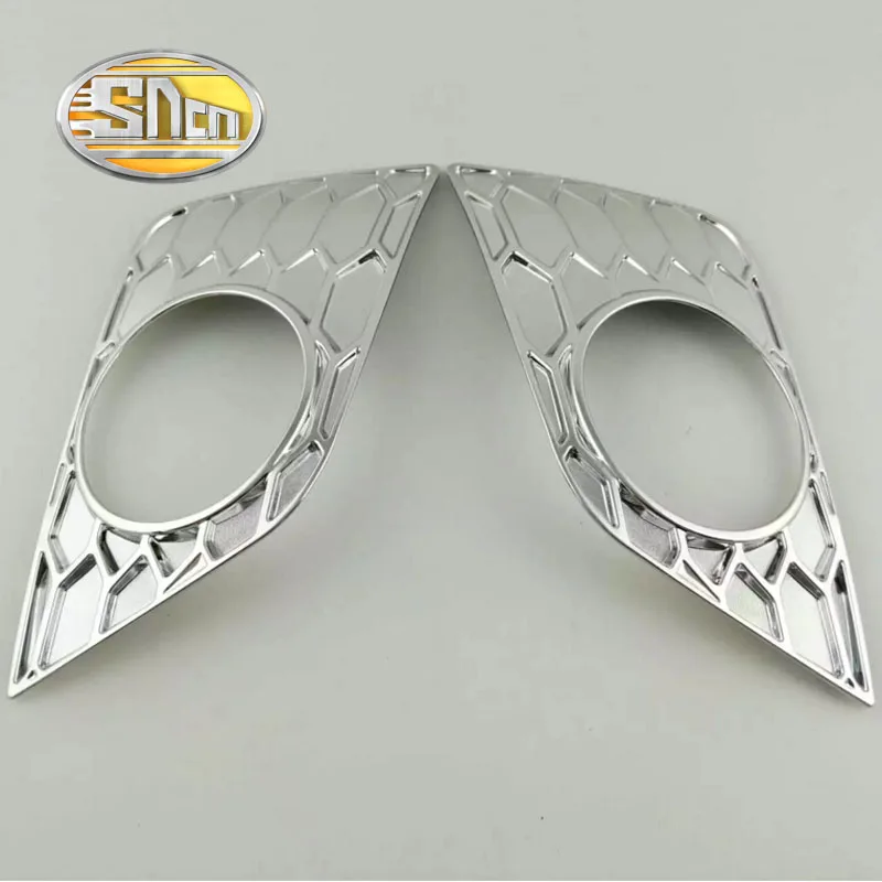 4 шт./компл. ABS Хромированные Наклейки Trim Molding Garnish Передней и Задней