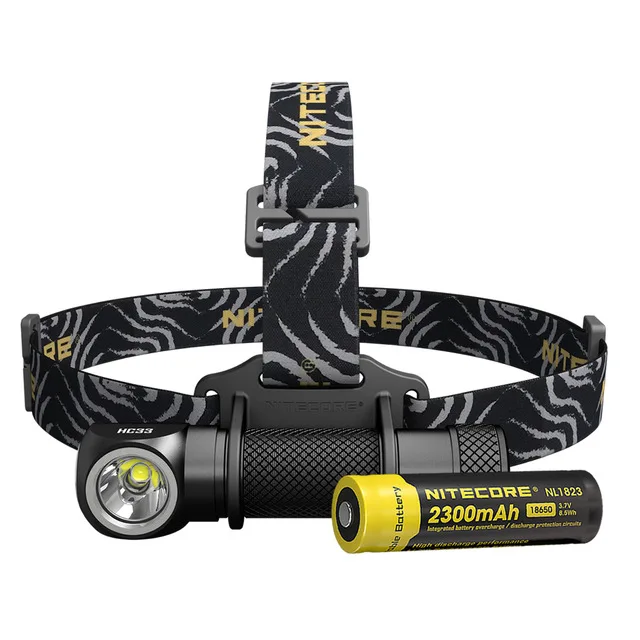 Новинка 2017 высокопроизводительный налобный фонарь Nitecore HC33 CREE XHP35 со светодиодной