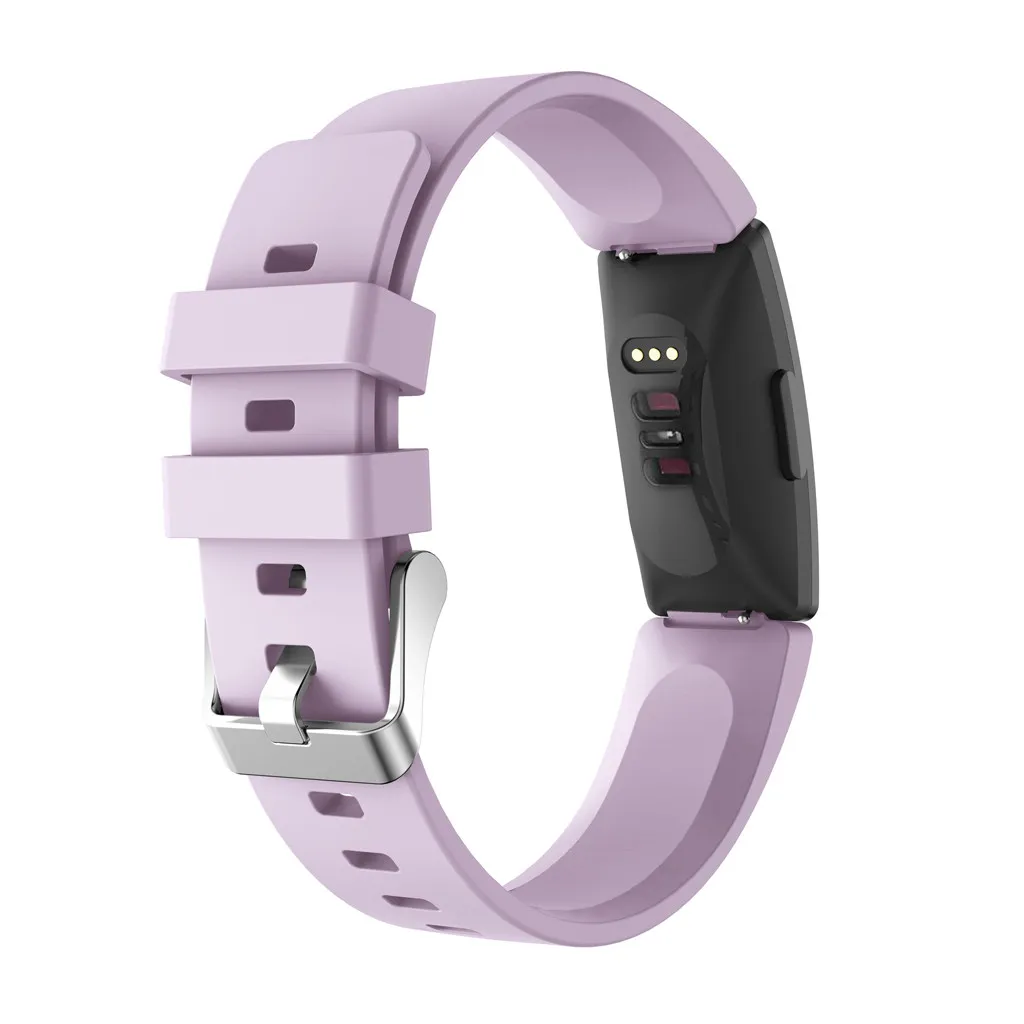 Новый модный спортивный силиконовый ремешок для Fitbit Inspire/Inspire HR Браслет Ремешок