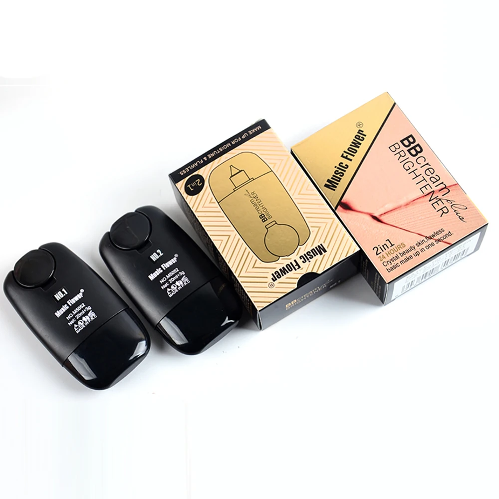 20 мл + 3g основа для макияжа BB крем ярче пудра придания яркости контурам тональный