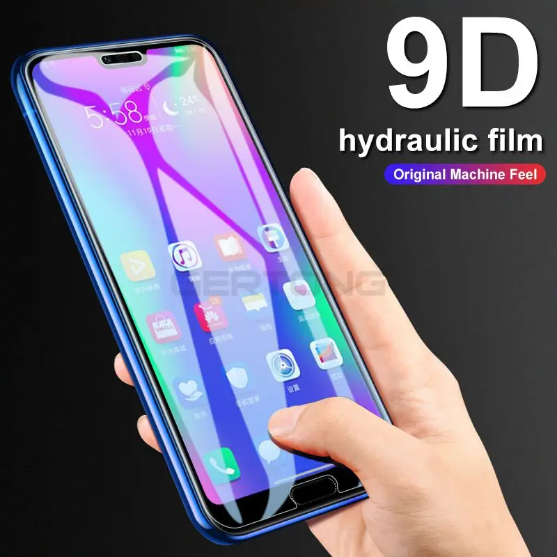 Мягкая Гидрогелевая пленка 9D с полным покрытием для Samsung Galaxy Note 9 8 S10E Защита