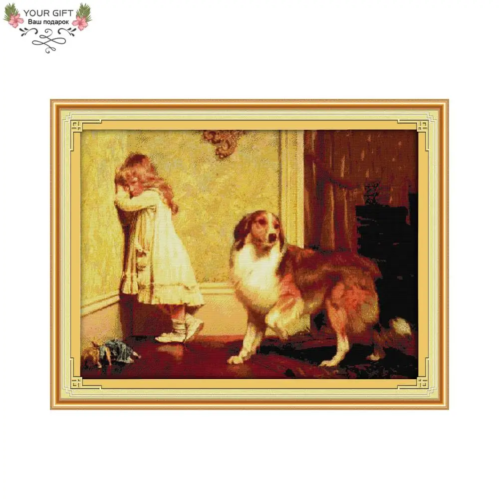 Набор для вышивки крестиком Joy Sunday R520 14CT 11CT|Упаковка| |