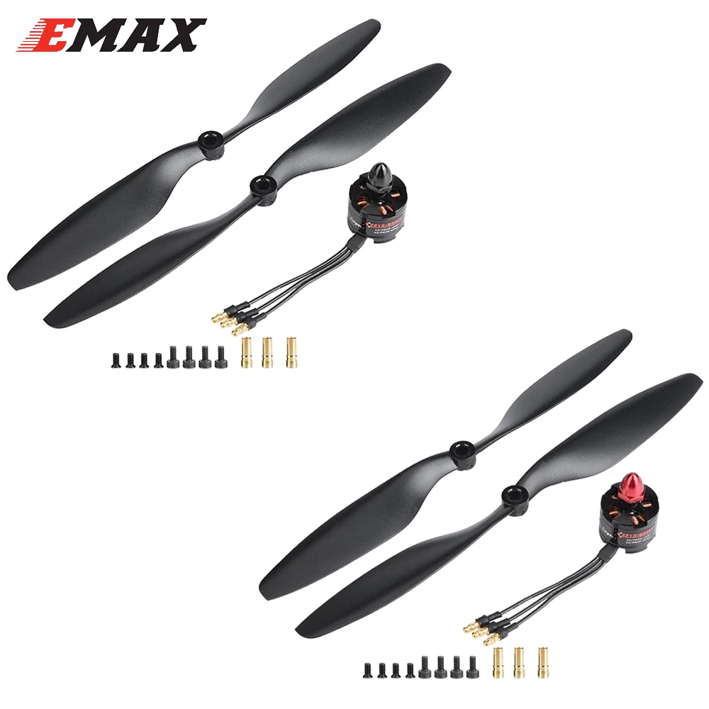 Emax MT2213 935KV 3-4S CW CCW Plus бесщеточный двигатель с винтом 1045 для F450 F550 X525 мультикоптеров