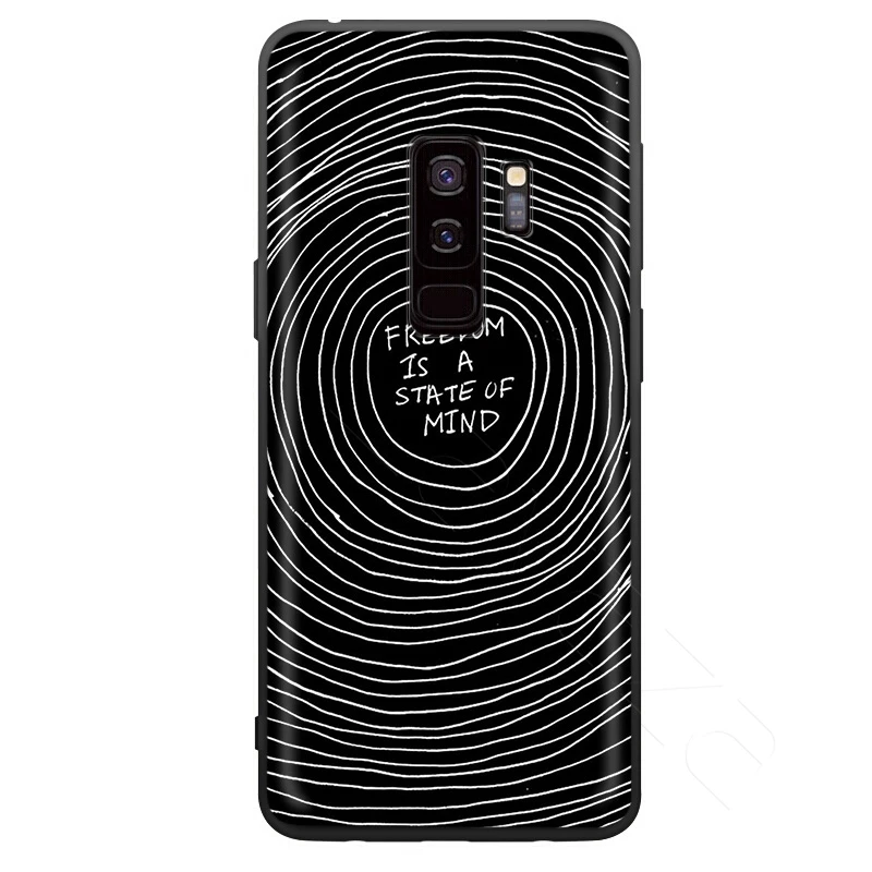 4 Lavaza психоделическая футболка художественный чехол для samsung Galaxy S10 S9 S8 S7 S6 Plus Note 9 8 M30 M20 M10 край - Цвет: 4
