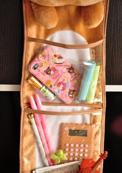 Супермилая мягкая плюшевая длинная подвесная сумка для хранения игрушек