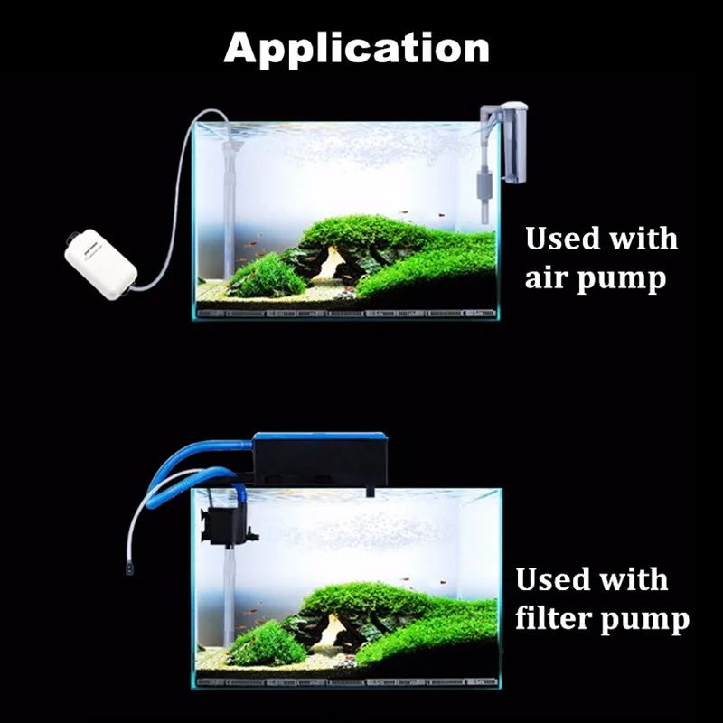 16/32 шт. аквариумный фильтр нижние пластины доска с воздушным камнем