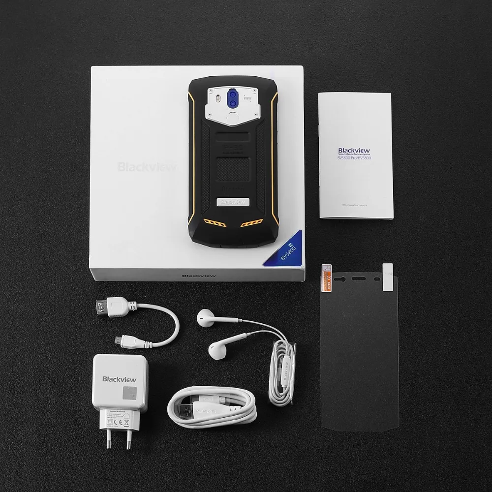 Blackview BV5800 смартфон IP68 Водонепроницаемый 5 дюймов 18:9 HD + Android 8 1 мобильный телефон