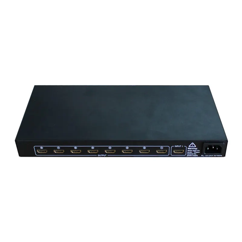 Разветвитель H1S8 1x8 HDML разветвитель 1 в 8 усилитель аудиосистемы с поддержкой Full HD 3D