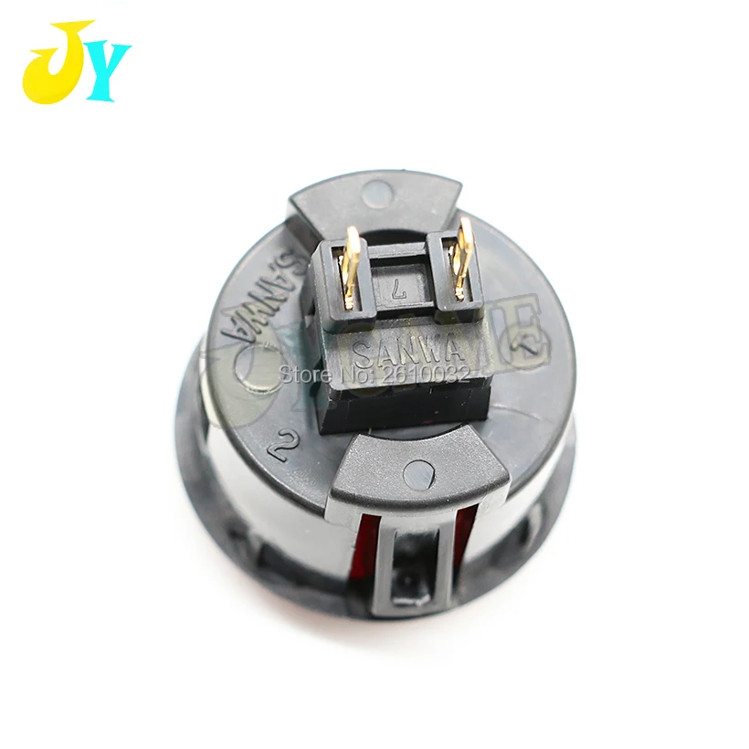 Оригинальный кнопочный переключатель Sanwa 30 мм 500 шт. аксессуары для ПК PS3 аркадных