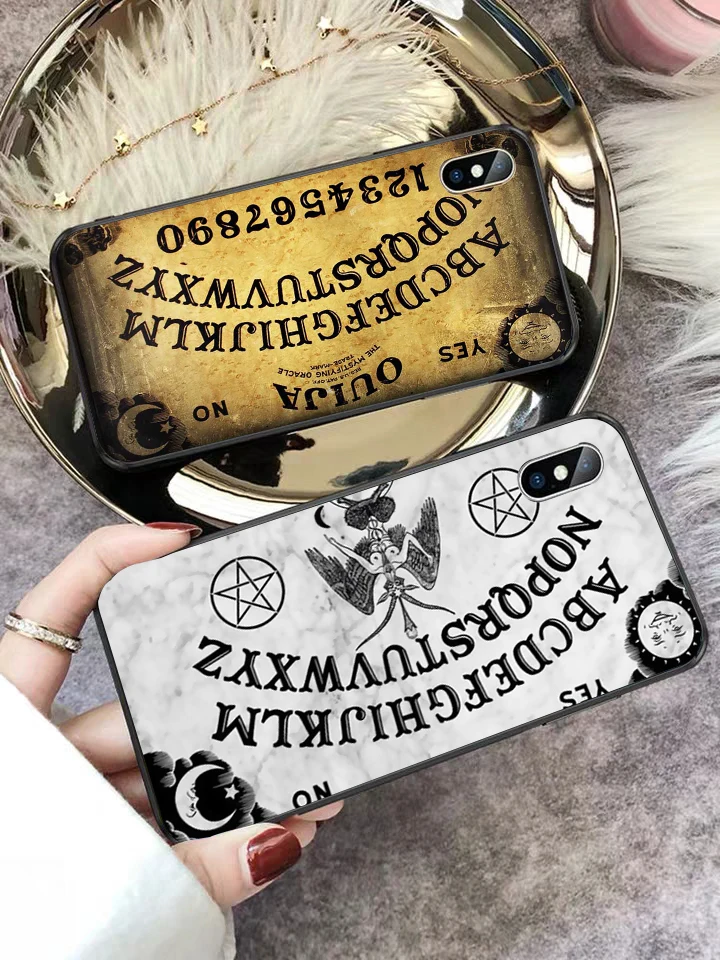 Lavaza Ouija доска Роскошные Coque силиконовый чехол для iPhone 5 5S 6 6 S плюс 7 8 X XS Max XR
