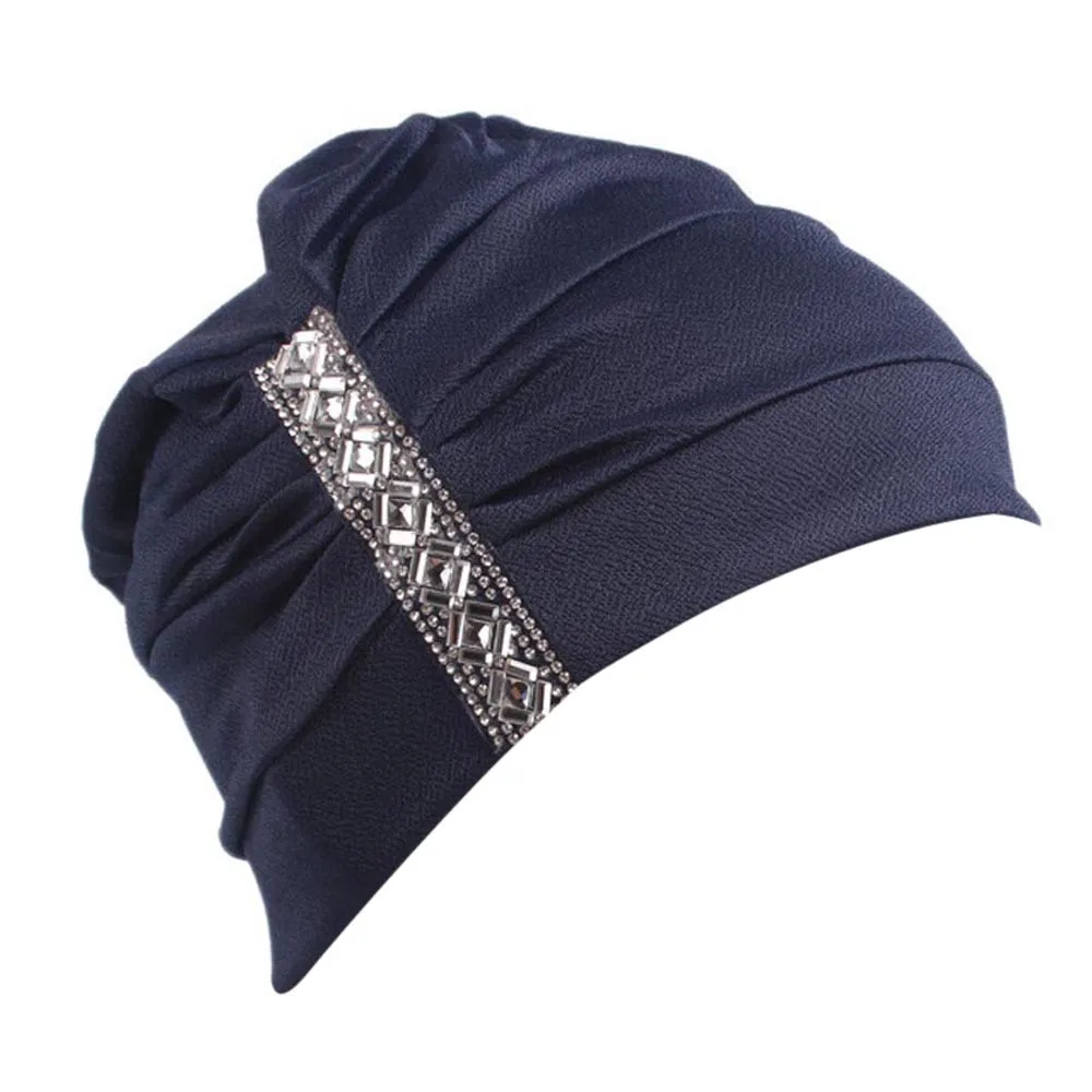 Женская шапка-бини, тюрбан из хлопка, тонкая шапка Skullies для дам, весенняя и осенняя шапочка, женская шапочка при химиотерапии