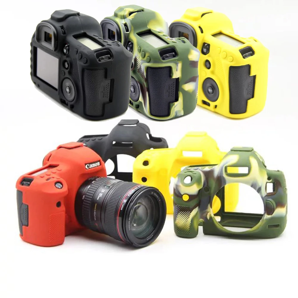 Чехол для цифровой зеркальной камеры силиконовый чехол Canon 5D3 5DIII 5D Mark III MarkIII 5DS 5DSR