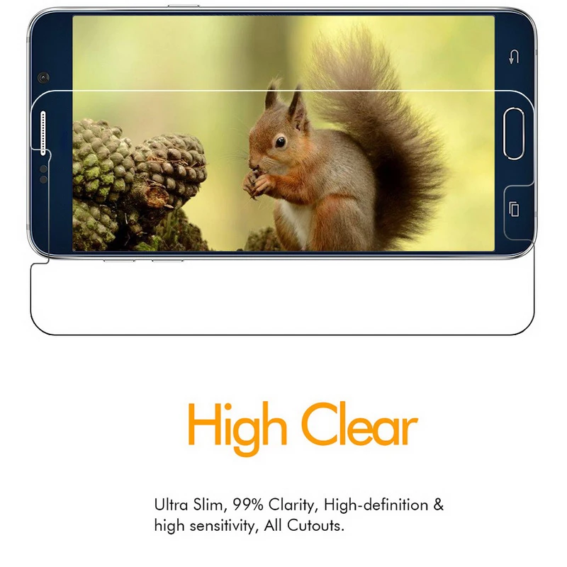 Горячее предложение 2 шт./лот закаленное стекло для Samsung Galaxy Note2 3 note 4 5 S3 S4 S5 S6