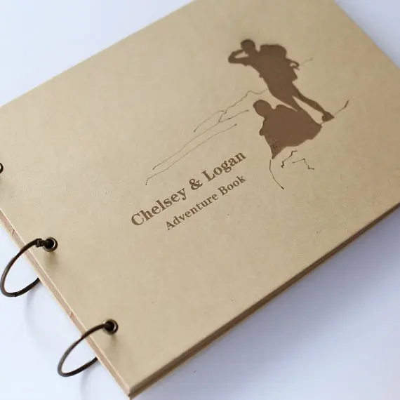 Заказная крафт книга приключений/персонализированный фотоальбом/кольцевой