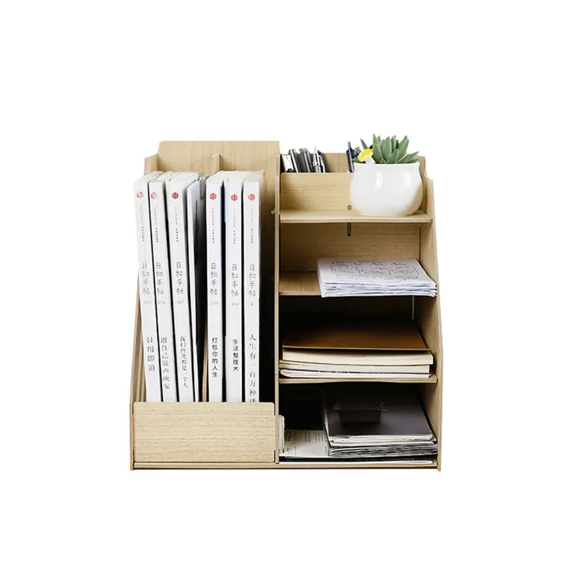 Домашний декор коробка для хранения Офисная полка книжный журнал канцелярские
